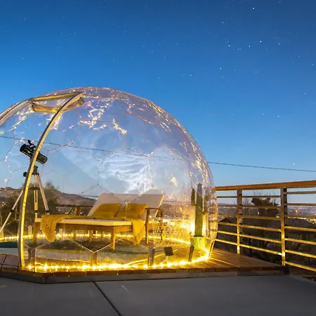 Joshua Tree West Casa - Hot Tub, Stargazing Dome, King Bed, Level 2 Ev Villa Exterior photo